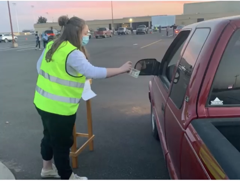 FCCLA hosts drive in movie