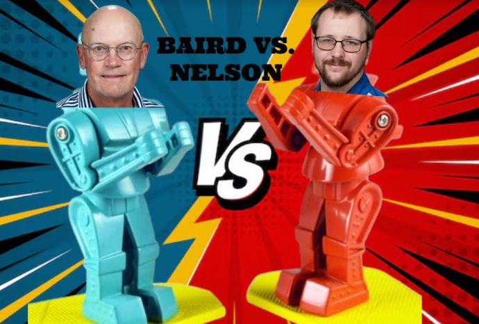 Mr. Nelson vs. Mr. Baird: The Race of the Century